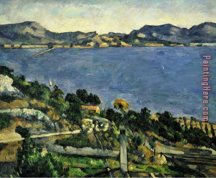 Paul Cezanne L Estaque Vue Du Golfe De Marseille Gulf of Marseilles France